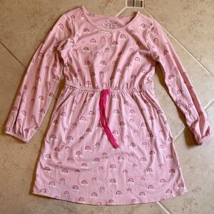 EGG New York Pink Rainbow Patterned Dress